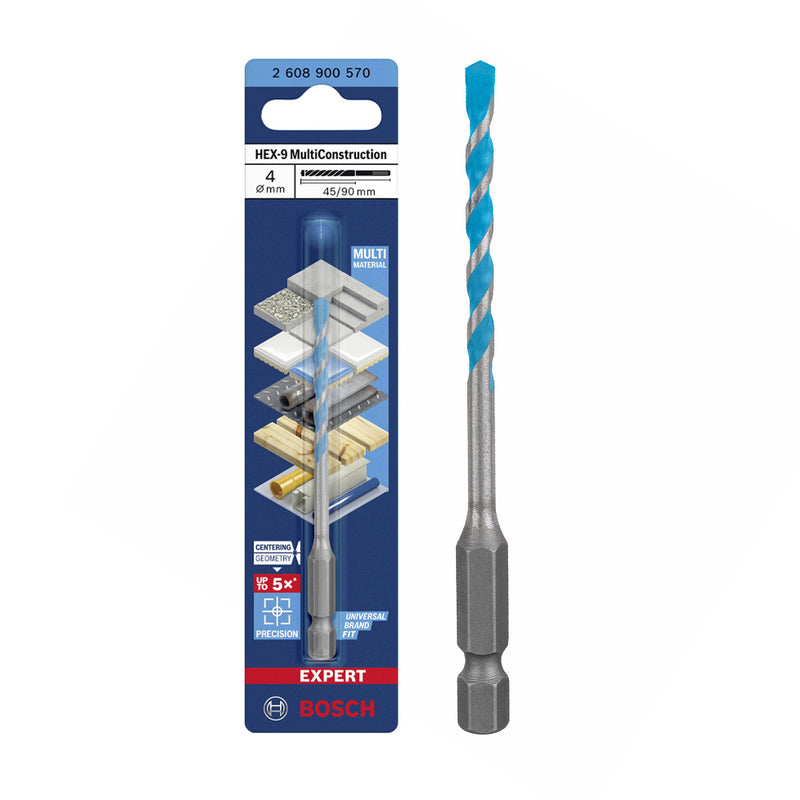 Mũi khoan đa năng Hex-9 Bosch đường kính mũi từ 3mm - 16mm, đuôi lục giác