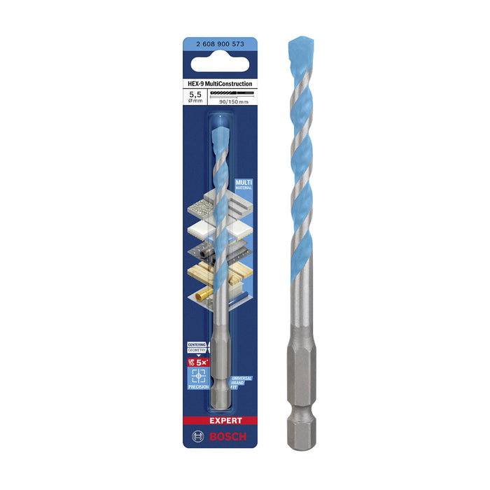 Mũi khoan đa năng Hex-9 Bosch đường kính mũi từ 3mm - 16mm, đuôi lục giác
