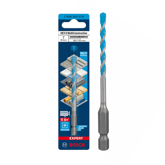 Mũi khoan đa năng Hex-9 Bosch đường kính mũi từ 3mm - 16mm, đuôi lục giác