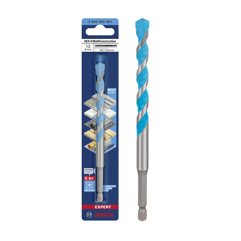 Mũi khoan đa năng Hex-9 Bosch đường kính mũi từ 3mm - 16mm, đuôi lục giác