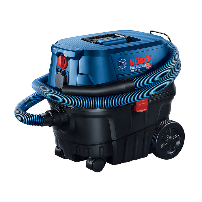 Máy hút bụi Bosch GAS 12-25, dung tích 25 lít, công suất 1250W, bộ lọc HEPA, hút khô và ướt, mã số 060197C0K0