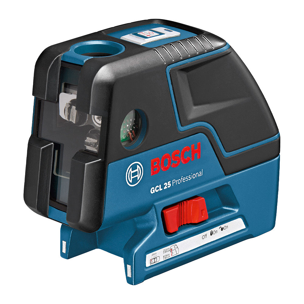 Máy cân mực tia Laser đỏ BOSCH GCL 25 (Không bao gồm Pin)