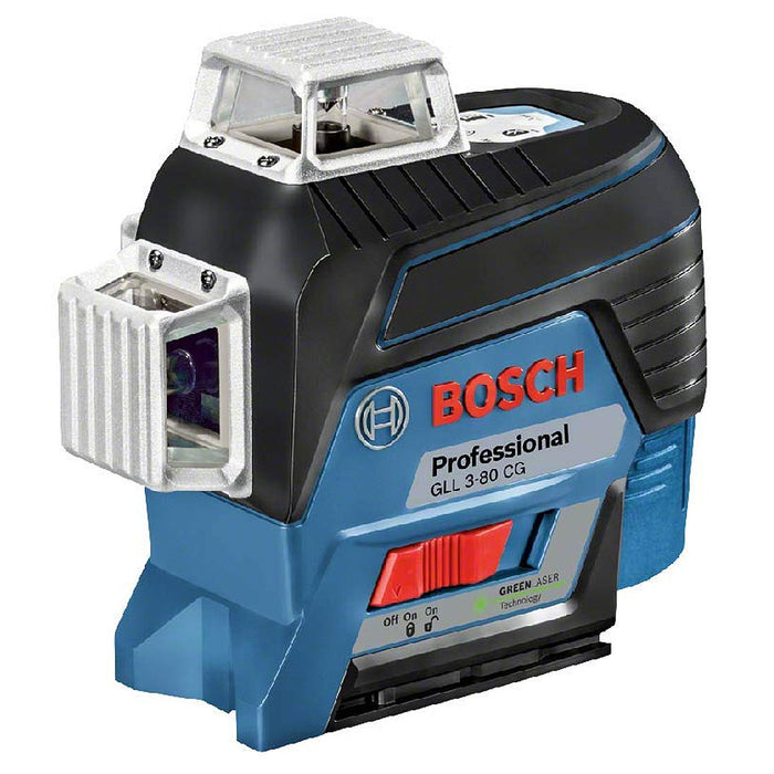 Máy cân mực Laser 3 tia xanh 360° Bosch GLL 3-80 CG đo tối đa 30m mã số 0601063U80