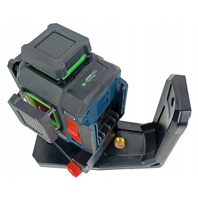 Máy cân mực Laser 3 tia xanh 360° Bosch GLL 18V-120-33 CG dùng Pin 18V, 12V đo tối đa 120m