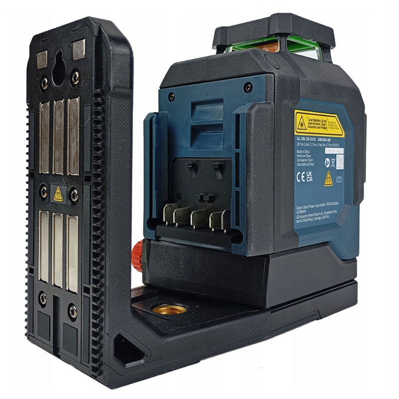 Máy cân mực Laser 3 tia xanh 360° Bosch GLL 18V-120-33 CG dùng Pin 18V, 12V đo tối đa 120m