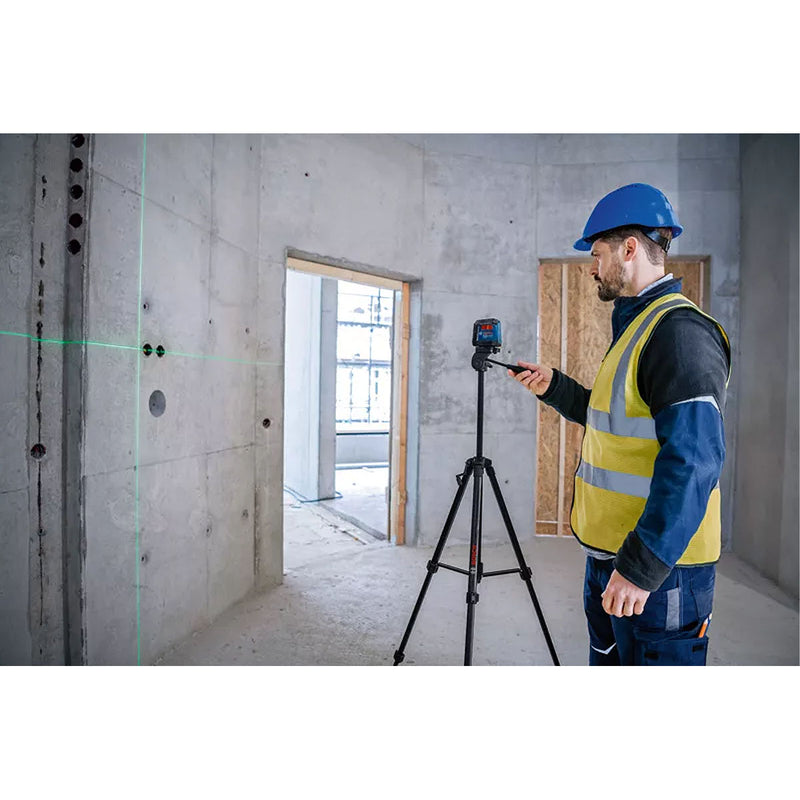 Máy cân mực Laser 2 tia xanh Bosch GLL 50 G đo tối đa 15m mã số 06010653K0