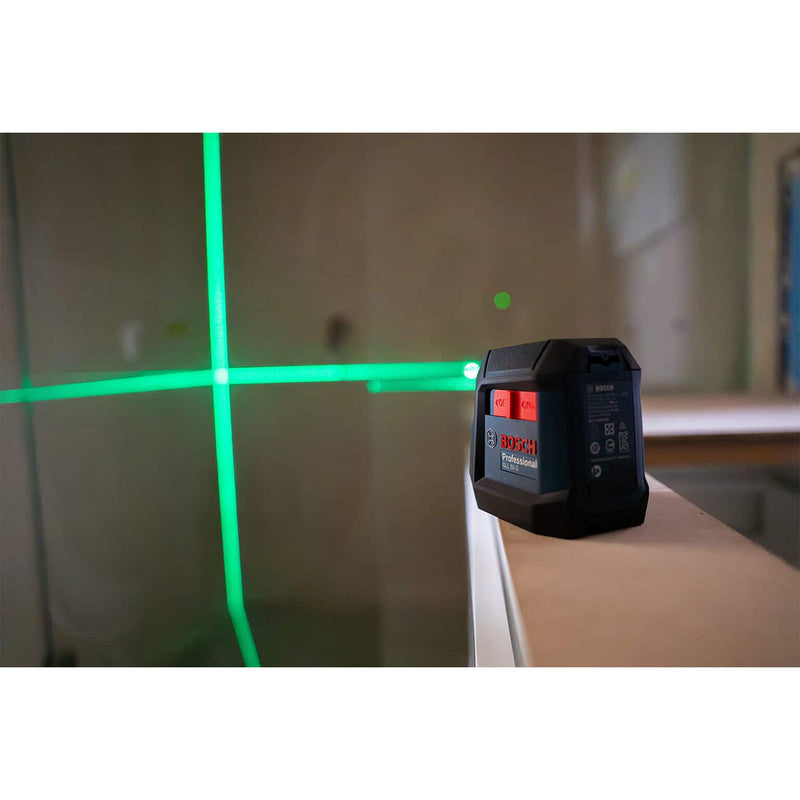 Máy cân mực Laser 2 tia xanh Bosch GLL 50 G đo tối đa 15m mã số 06010653K0