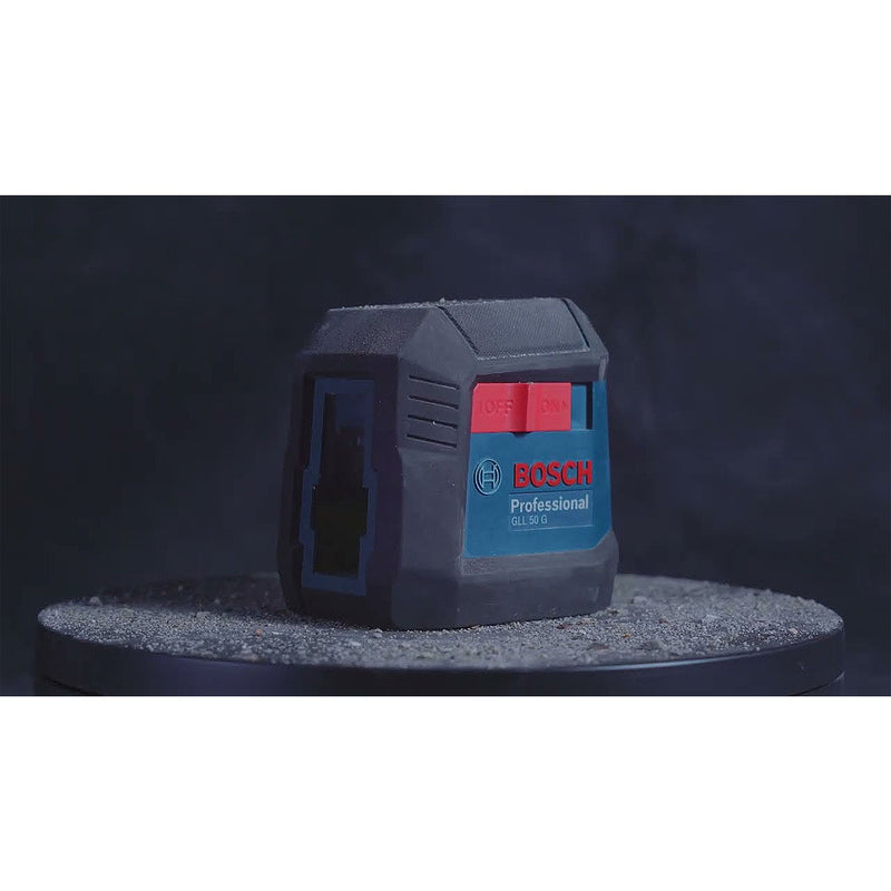 Máy cân mực Laser 2 tia xanh Bosch GLL 50 G đo tối đa 15m mã số 06010653K0