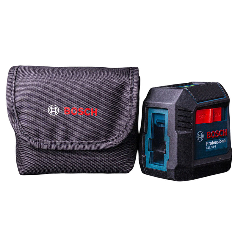Máy cân mực Laser 2 tia xanh Bosch GLL 50 G đo tối đa 15m mã số 06010653K0