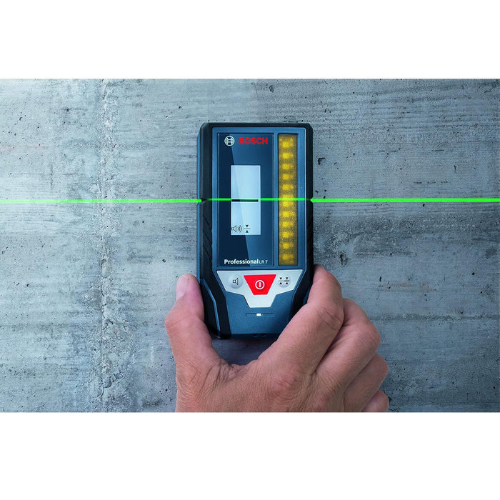 Thiết bị nhận tia Laser xanh Bosch LR 7 dùng cho máy cân mực mã số 0601069J00