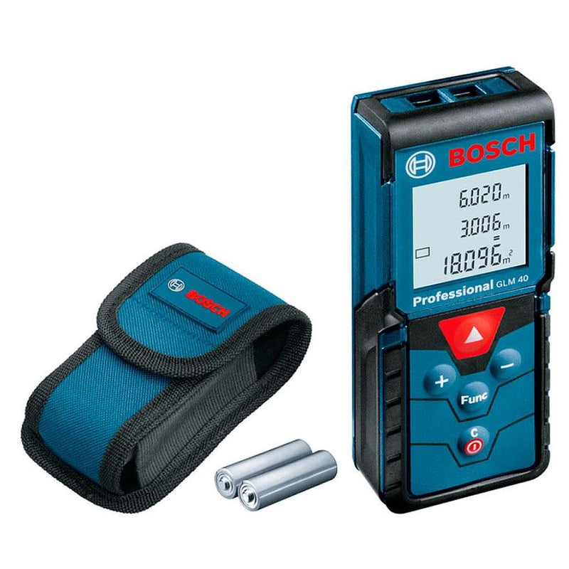 Máy đo khoảng cách bằng Laser Bosch GLM 40-12 đo tối đa 40m mã số 06010729K1