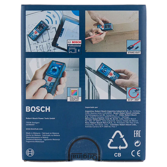 Máy đo khoảng cách bằng Laser Bosch GLM 50 C đo tối đa 50m mã số 0601072CK0