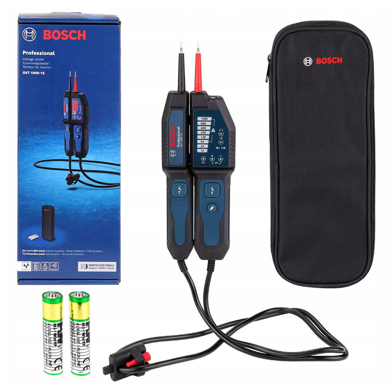 Máy đo điện Bosch GVT 1000-15 đo tối đa 1000V mã số 0601077800