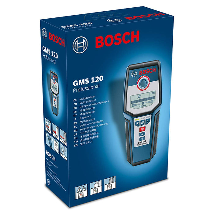 Máy quét âm tường có lỗ lấy dấu Bosch GMS 120 mã số 0601081000