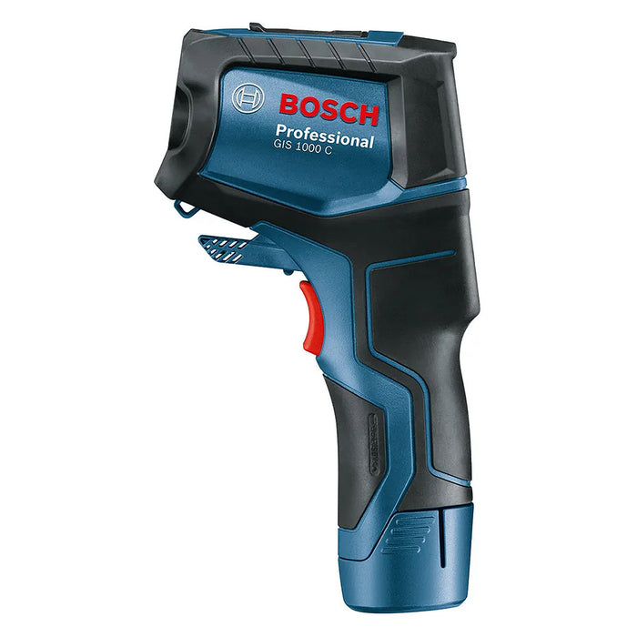 Máy đo nhiệt độ, độ ẩm bằng Laser Bosch GIS 1000 C dải nhiệt độ từ -40°C - 1000°C mã số 06010833K1