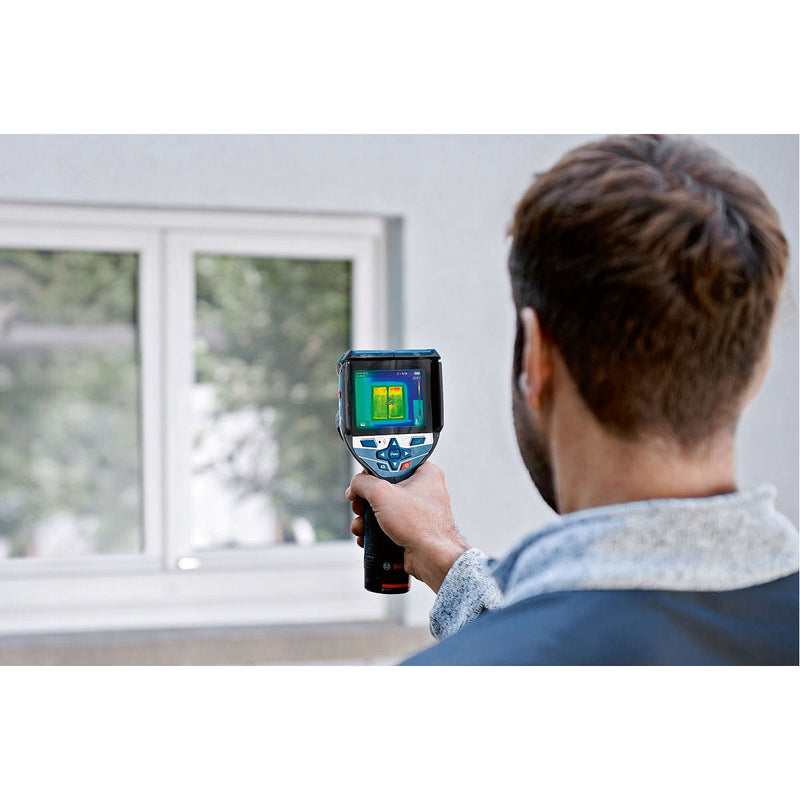 Camera đo nhiệt tia hồng ngoại Bosch GTC 600 C dùng Pin 10.8V, 12V mã số 06010835K1