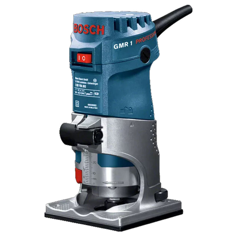 Máy phay Bosch GMR 1 công suất 550W, chấu bóp 6mm mã số 060160A0K0
