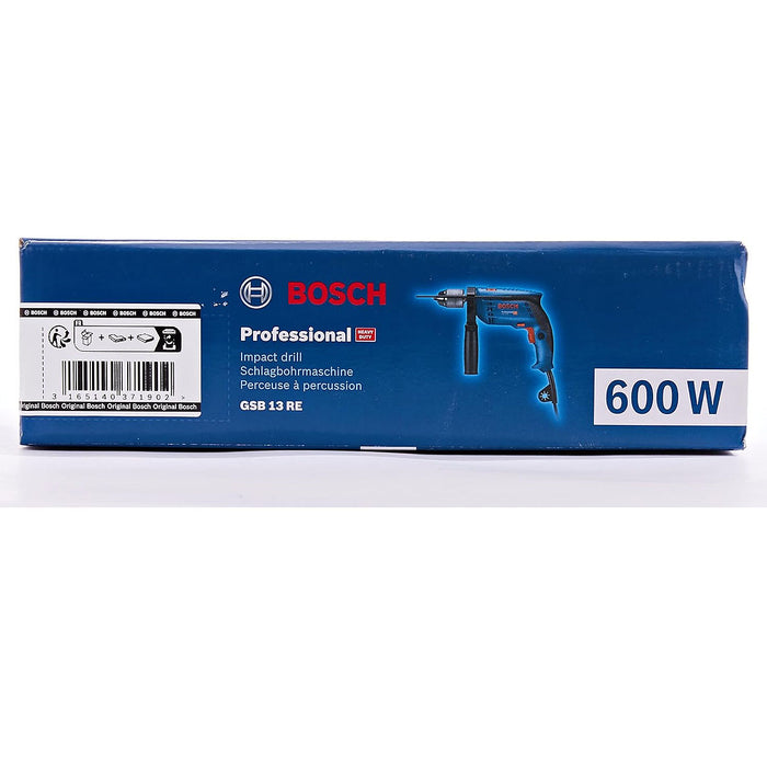 Máy khoan gỗ thép Bosch GSB 13 RE công suất 600W, đầu kẹp 13mm mã số 06012271K0