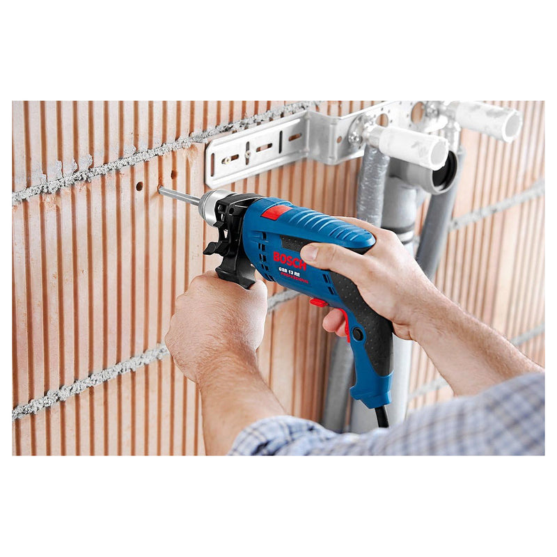 Máy khoan búa Bosch GSB 13 RE công suất 600W, đầu kẹp 13mm mã số 06012271K0