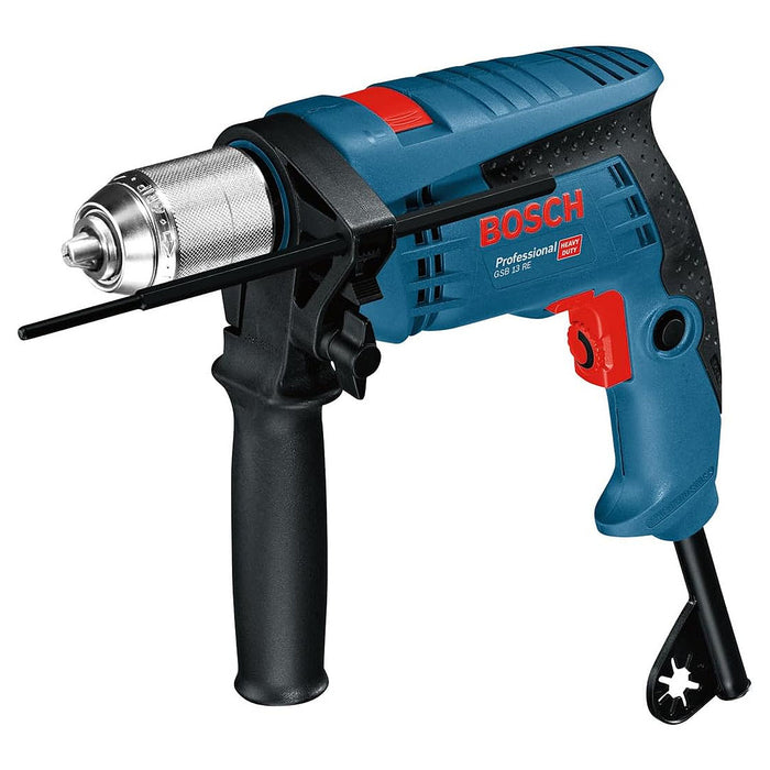 Máy khoan gỗ thép Bosch GSB 13 RE công suất 600W, đầu kẹp 13mm mã số 06012271K0