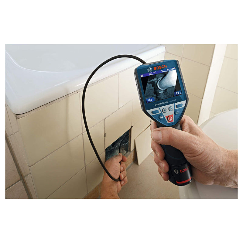 Camera nội soi kỹ thuật dùng Pin Bosch GIC 120 C mã số 06012412K0