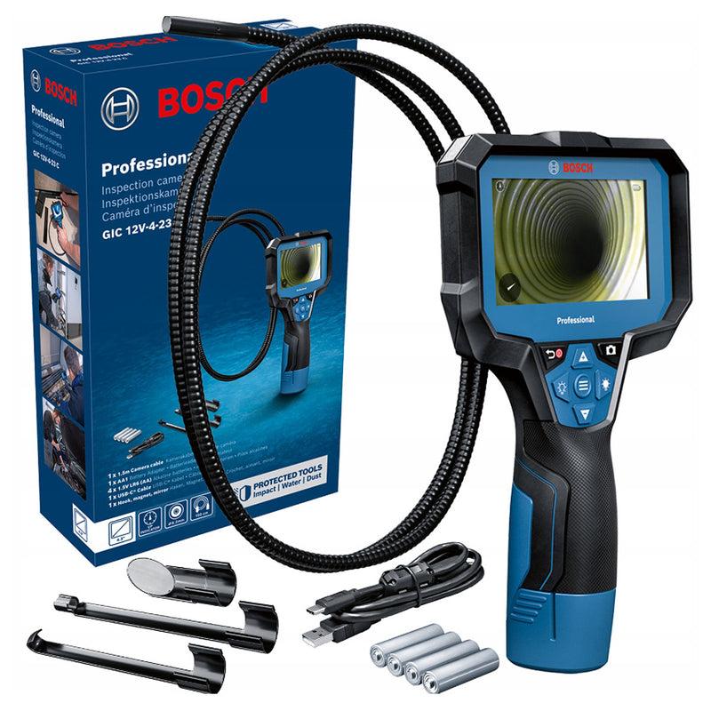 Camera nội soi kỹ thuật Bosch GIC 4-23 C dùng Pin 12V mã số 06012415K0