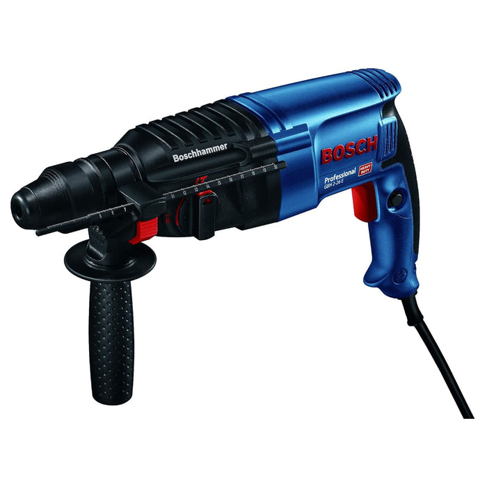 Máy khoan bê tông 3 chức năng Bosch GBH 2-26 E công suất 800W, có điều tốc đuôi gài SDS-Plus mã số 0611251604