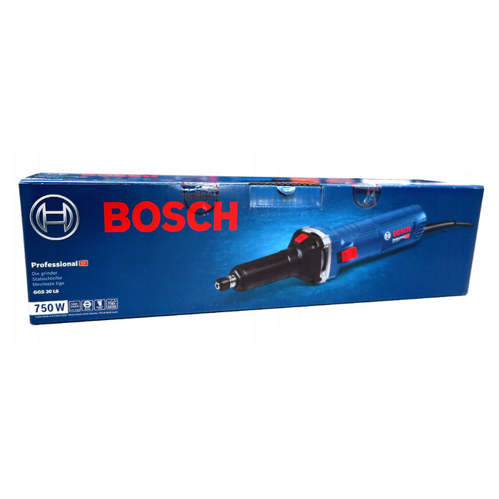 Máy mài khuôn Bosch GGS 30 LS công suất 750W, chấu bóp 6-8mm mã số 06012B50K0