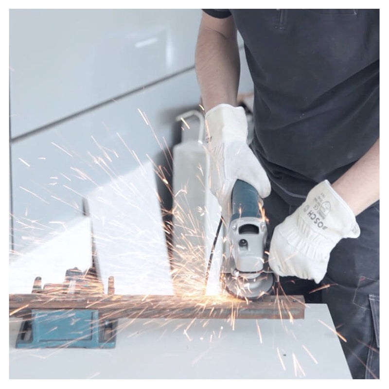 Máy mài góc Bosch GWS 6-100 S công suất 710W, đường kính lưỡi 100mm công tắc đuôi có điều tốc mã số 060137508M