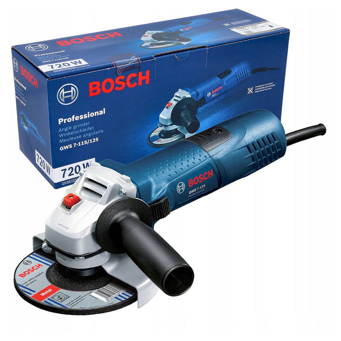 Máy mài góc Bosch GWS 7-125 đường kính lưỡi 125mm, công suất 720W công tắc trượt mã số 06013880K2