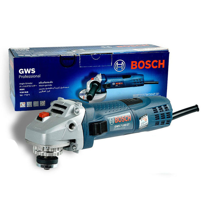 Máy mài góc Bosch GWS 7-100 ET đường kính lưỡi 100mm, công suất 720W công tắc trượt mã số 06013885K0