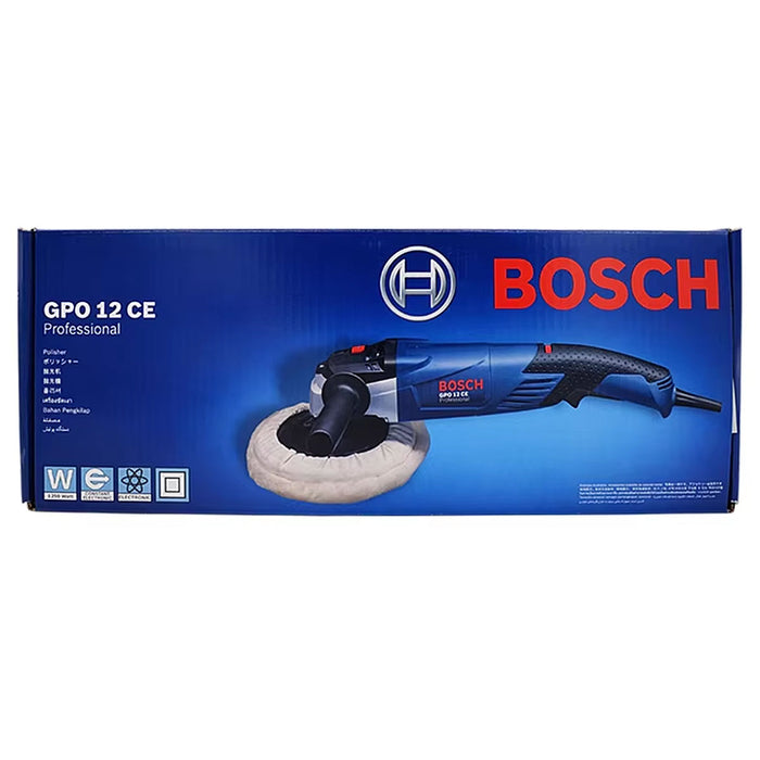 Máy đánh bóng Bosch GPO 12 CE đường kính đĩa 180mm, công suất 1250W mã số 06013890K0