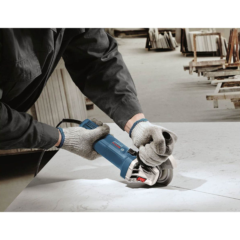 Máy mài góc Bosch GWS 900-125 S công suất 900W, đường kính lưỡi 125mm công tắc trượt mã số 06013961K2