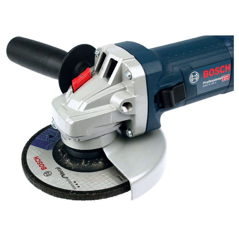 Máy mài góc Bosch GWS 900-125 S công suất 900W, đường kính lưỡi 125mm công tắc trượt mã số 06013961K2