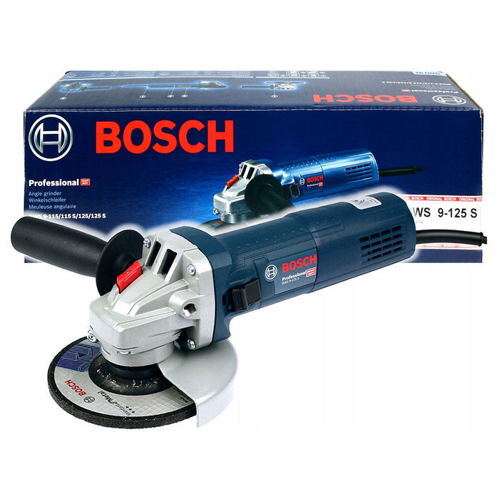 Máy mài góc Bosch GWS 9-125 S công suất 900W, đường kính lưỡi 125mm công tắc trượt mã số 06013961K2