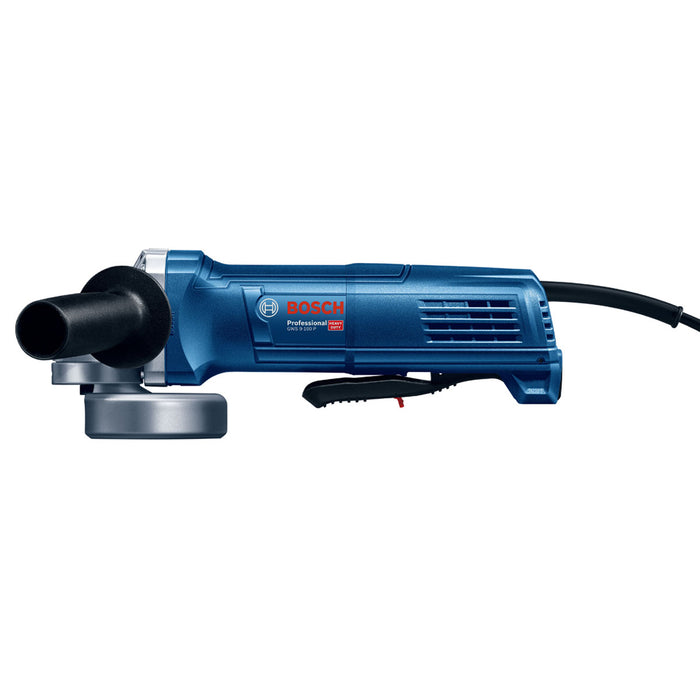 Máy mài góc Bosch GWS 9-100 P công suất 900W, đường kính lưỡi 100mm công tắc bóp mã số 06013965K0