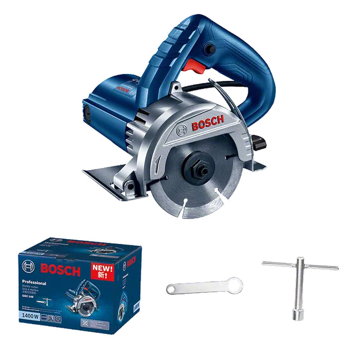 Máy cắt gạch đá Bosch GDC 140 công suất 1,400W đường kính lưỡi 110mm/115mm mã số 06013A40K0