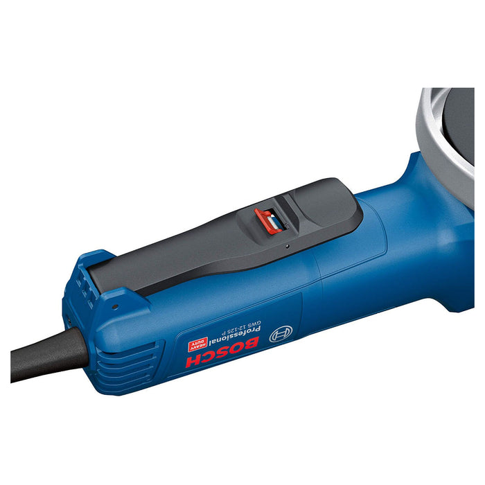 Máy mài góc Bosch GWS 12-125 P công suất 1200W, đường kính lưỡi 125mm công tắc bóp mã số 06013A6220