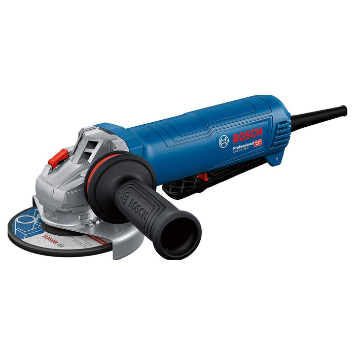 Máy mài góc Bosch GWS 12-125 P công suất 1200W, đường kính lưỡi 125mm công tắc bóp mã số 06013A6220