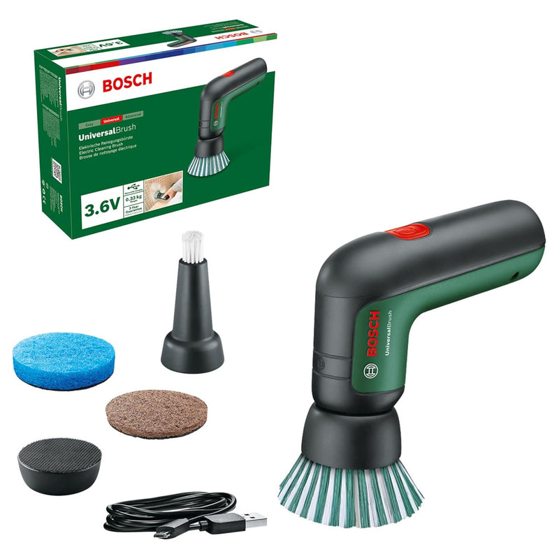Máy cọ rửa vệ sinh đa năng Bosch Universal Brush dùng Pin sạc 3.6V mã số 06033E0050