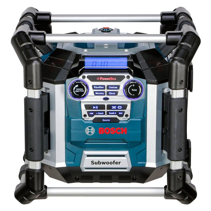 Máy nghe nhạc di động, tích hợp radio Bosch GML 50 dùng Pin 18V, 14.V và điện