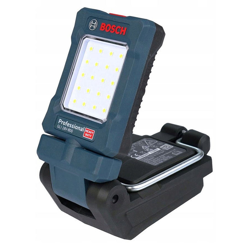 Đèn LED Bosch GLI 18V-800 dùng Pin 18V, độ sáng 800lm