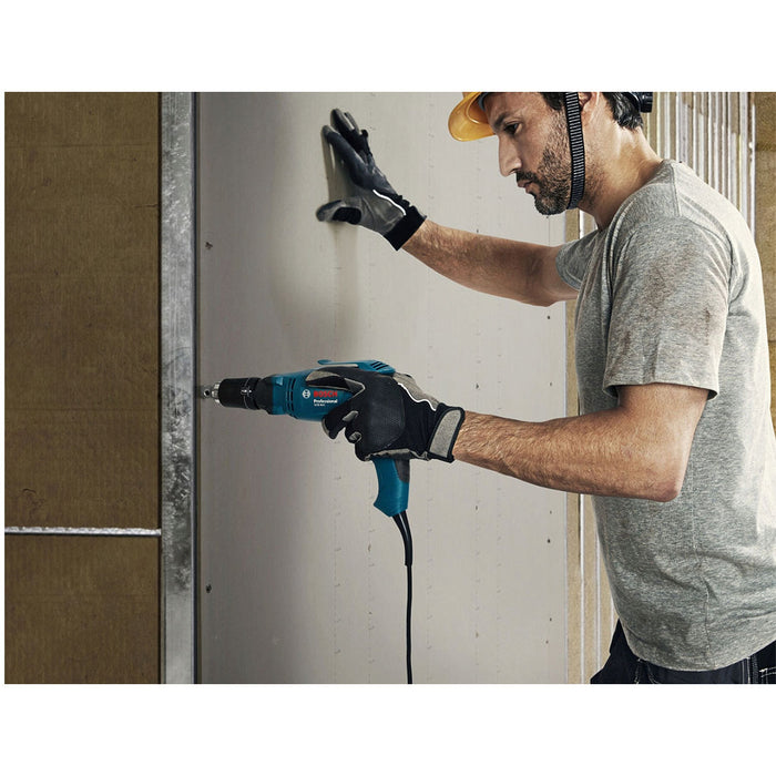 Máy vặn vít thạch cao Bosch GTB 650 công suất 650W, đuôi lục giác 6.35mm (1/4 inch) mã số 06014A20K0