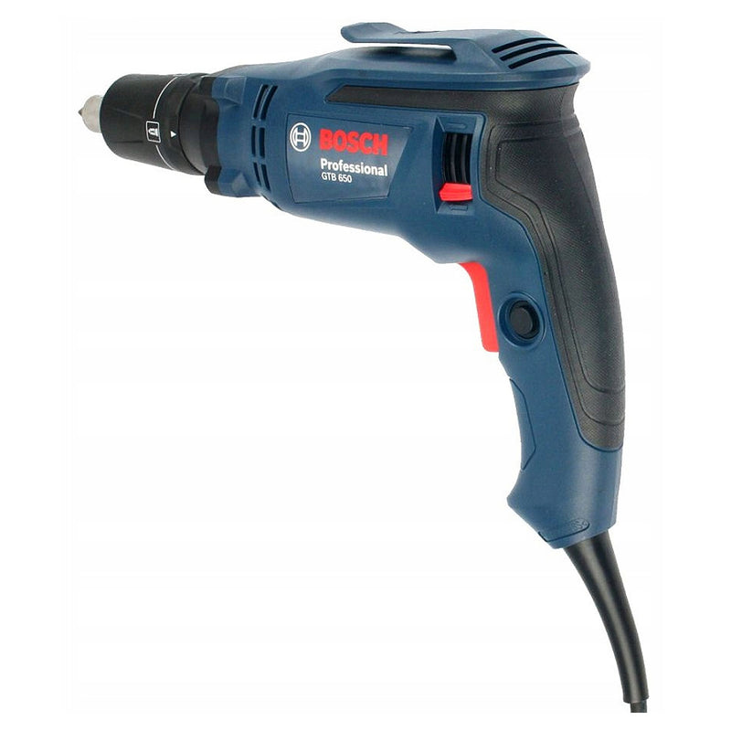 Máy vặn vít thạch cao Bosch GTB 650 công suất 650W, đuôi lục giác 6.35mm (1/4 inch) mã số 06014A20K0