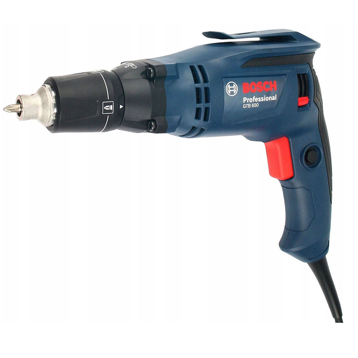 Máy vặn vít thạch cao Bosch GTB 650 công suất 650W, đuôi lục giác 6.35mm (1/4 inch) mã số 06014A20K0