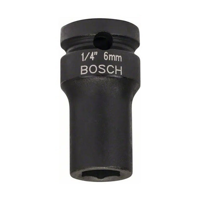 Khẩu (Đầu tuýp mở bu lông) 1/4'', đầu 6, L= 25 mm BOSCH 1608551002