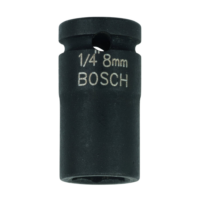 Khẩu (Đầu tuýp mở bu lông) 1/4'', đầu 8, L= 25 mm BOSCH 1608551004