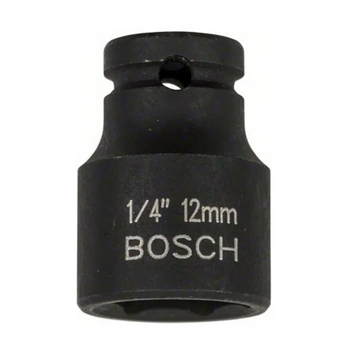 Khẩu (Đầu tuýp mở bu lông) 1/4'', đầu 12, L= 25 mm BOSCH 1608551008