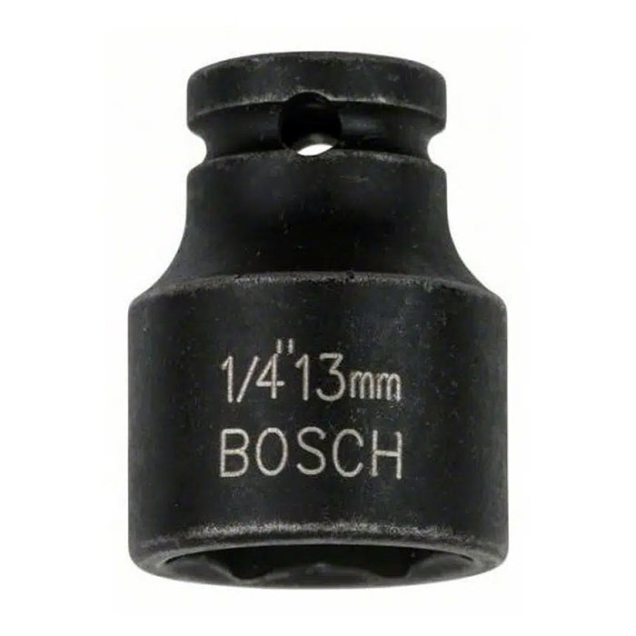 Khẩu (Đầu tuýp mở bu lông) 1/4'', đầu 13, L= 25 mm BOSCH 1608551009