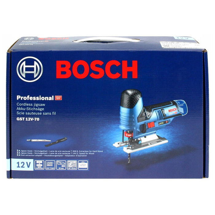 Máy cưa lọng Bosch GST 12V-70 dùng Pin 12V, độ xọc 18mm